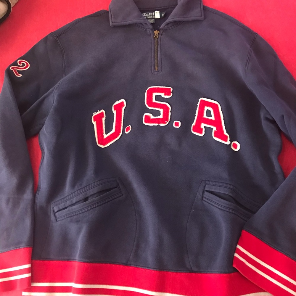 Polo Ralph Lauren USA Quarter Zip